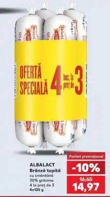 Kaufland ALBALACT Brânză topită Ofertă