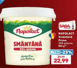 Kaufland NAPOLACT Smântână Primă Ofertă
