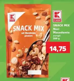 Kaufland SNACK MIX Nuci Macadamia Ofertă