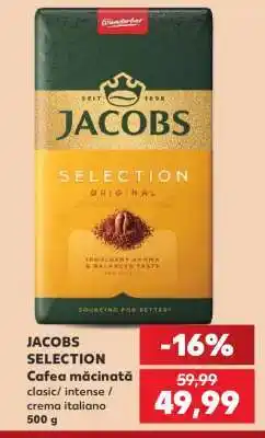 Kaufland JACOBS SELECTION Cafea măcinată Ofertă
