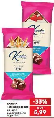 Kaufland KANDIA Tabletă ciocolată cu lapte Ofertă