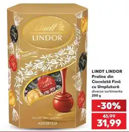 Kaufland LINDT LINDOR Ofertă