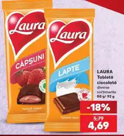 Kaufland LAURA Tableta ciocolată Ofertă