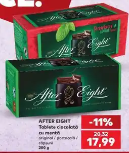Kaufland AFTER EIGHT Tablete ciocolată cu mentă Ofertă