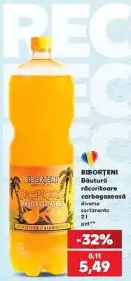 Kaufland BIBORȚENI Băutură răcoritoare carbogazoasă Ofertă
