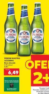 Kaufland PERONI NASTRO AZZURRO Ofertă