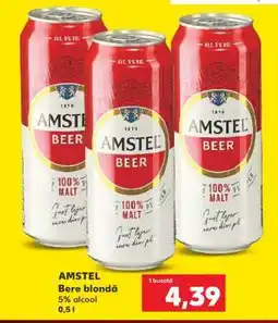 Kaufland AMSTEL Bere blondă Ofertă