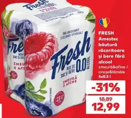 Kaufland FRESH Amestec băutură răcoritoare și bere fără alcool Ofertă
