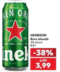 Kaufland HEINEKEN Bere blondă Ofertă