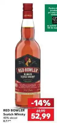 Kaufland RED BOWLER Scotch Whisky Ofertă