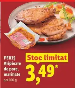 Lidl Periș Aripioare de porc marinate Ofertă