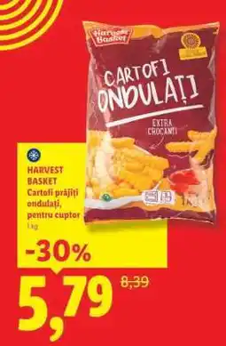 Lidl HARVEST BASKET Cartofi prăjiți ondulați, pentru cuptor Ofertă
