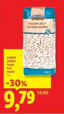 Lidl CAMPO LARGO Fasole bob mediu Ofertă