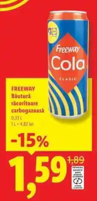 Lidl FREEWAY Cola Clasic Ofertă