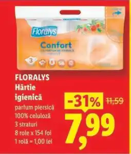 Lidl FLORALYS Hârtie igienică Ofertă