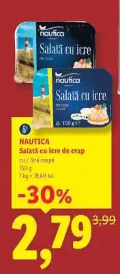 Lidl Nautica Salată cu icre de crap Ofertă