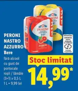 Lidl Peroni Nastro Azzurro Bere Ofertă