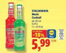 Lidl Stalinskaya Music Cocktail Ofertă
