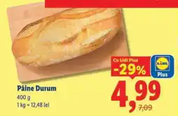 Lidl Pâine durum Ofertă