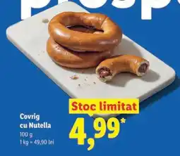 Lidl Covrig cu Nutella Ofertă