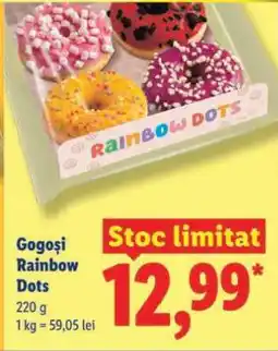 Lidl Gogoși Rainbow Dots Ofertă