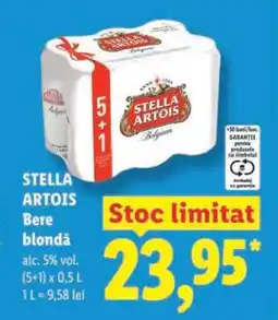 Lidl STELLA ARTOIS Bere blondă Ofertă