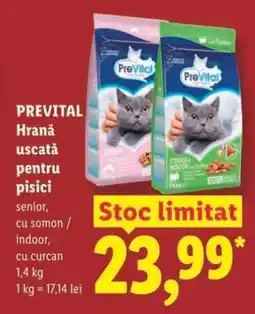Lidl PREVITAL Hrană uscată pentru pisici Ofertă