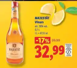Lidl Majestät Vinars Ofertă