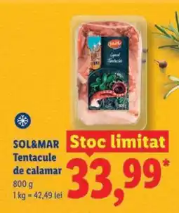 Lidl SOL&MAR Tentacule de calamar Ofertă
