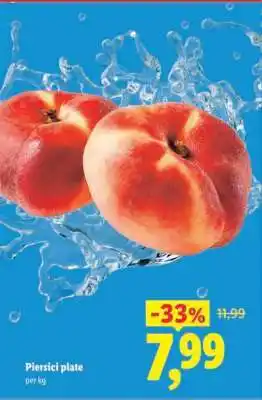 Lidl Piersici plate Ofertă