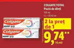 Lidl COLGATE TOTAL Pastă de dinți Ofertă