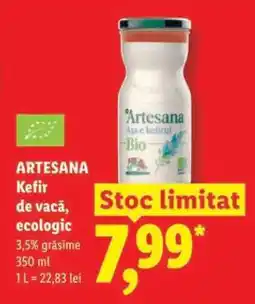 Lidl ARTESANA Kefir de vacă ecologic Ofertă