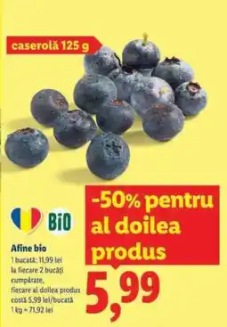 Lidl Afine Bio Ofertă