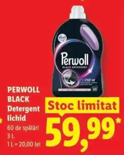 Lidl PERWOLL BLACK Detergent lichid Ofertă