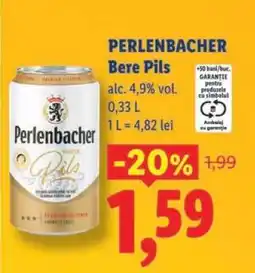 Lidl Perlenbacher Bere Pils Ofertă