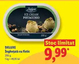 Lidl DELUXE Înghețată cu fistic Ofertă