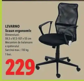 LIVARNO Scaun ergonomic