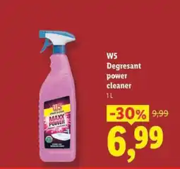Lidl W5 Degresant power cleaner Ofertă