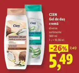 Lidl CIEN Gel de duș, cremă Ofertă
