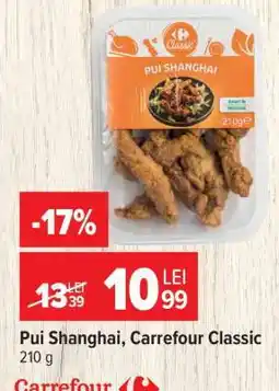 Carrefour Pui Shanghai, Carrefour Classic Ofertă