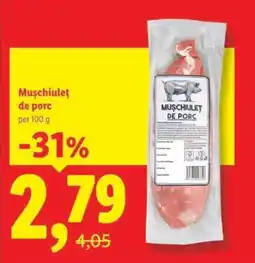 Lidl Mușchiuleț de porc Ofertă