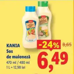 Lidl Kania Sos de maioneză Ofertă