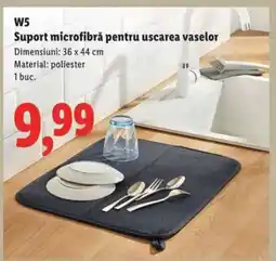 Lidl W5 Suport microfibră pentru uscarea vaselor Ofertă