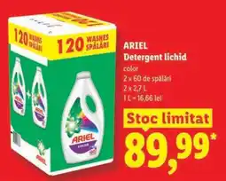Lidl ARIEL Detergent lichid Ofertă
