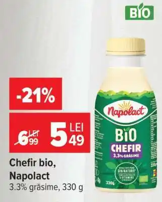 Carrefour Chefir Bio Napolact Ofertă