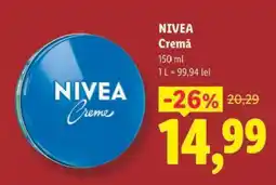 Lidl NIVEA Cremă Ofertă