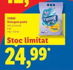 Lidl TORRE Detergent pudră Ofertă