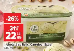 Carrefour Înghețată cu fistic, Carrefour Extra Ofertă