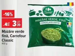 Carrefour Mazăre verde fină Carrefour Classic Ofertă