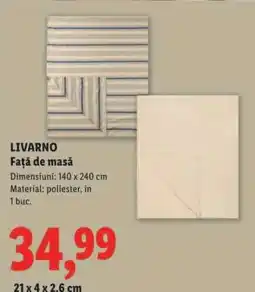 Lidl LIVARNO Față de masă Ofertă